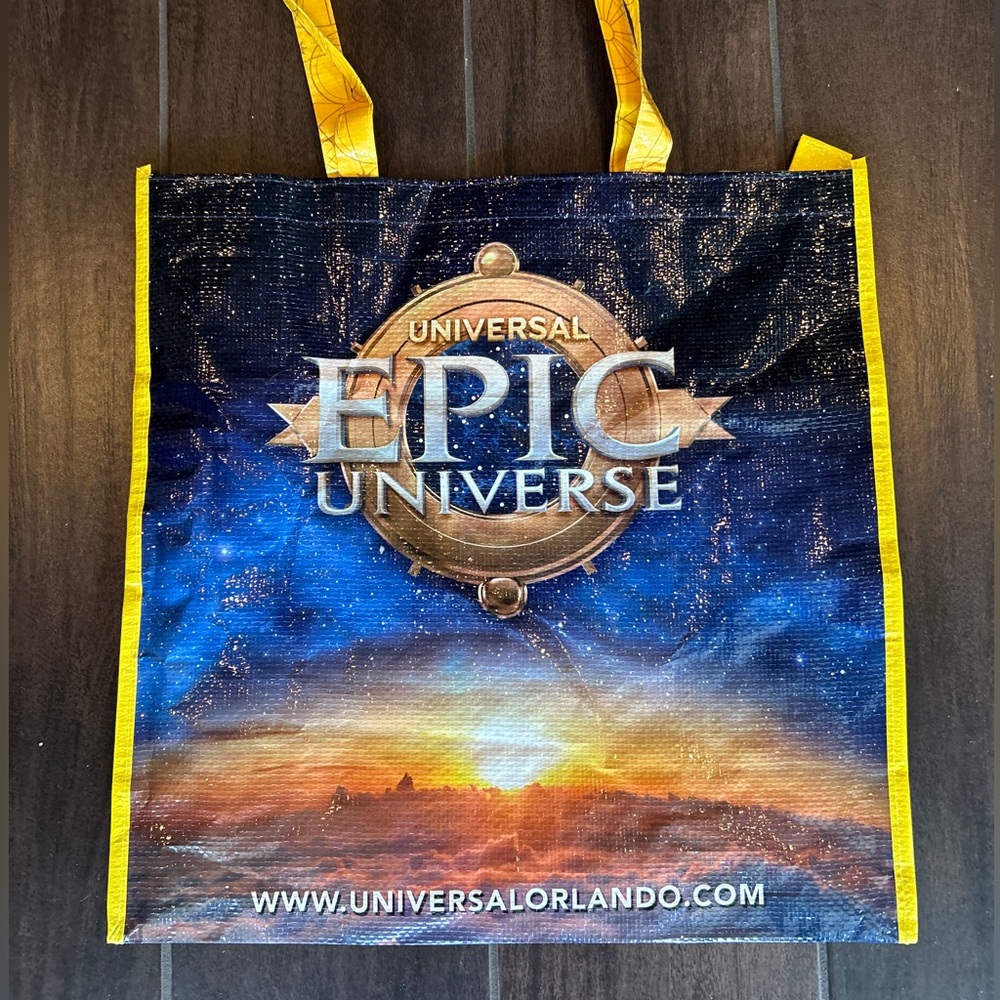 NWT Large Universal Epic Universe Tote Bag - Picture 2 of 5